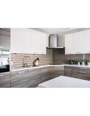 Azulejos de Espejo Autoadhesivos Tilebay 7.62x25.4 cm Bronce Mate