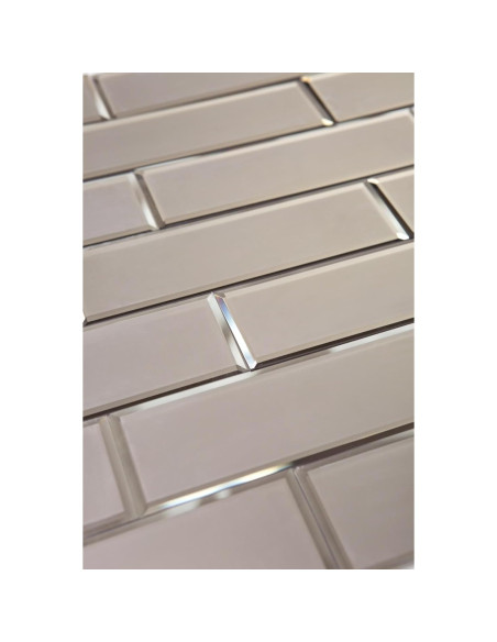 Azulejos de Espejo Autoadhesivos Tilebay 7.62x25.4 cm Bronce Mate