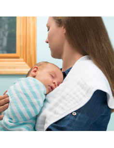 Paños de Eructo Hipoalergénicos Green Sprouts - Algodón Orgánico Grande 2