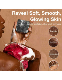 Esponja de Red Africana THURLADY - Exfoliante para el Cuerpo 2