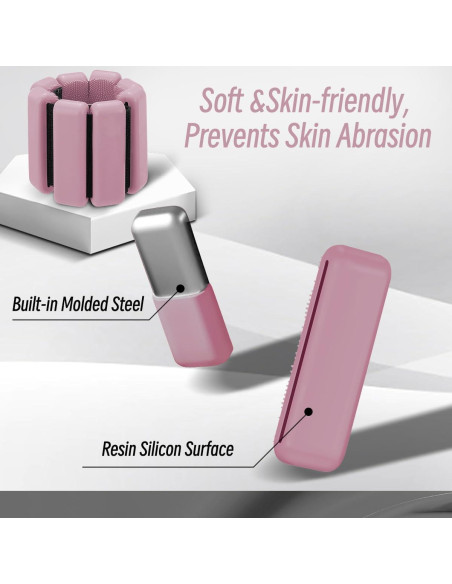 Pesas Ajustables para Muñeca y Tobillo Zekola 0.91 kg