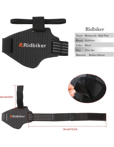 Protector de Zapatos RIDBIKER para Motocicleta - Antideslizante