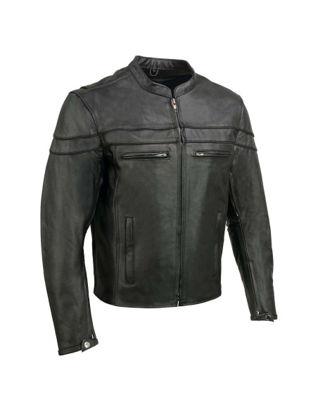 Chaqueta de Cuero Deportiva para Hombres Event Leather EL1408