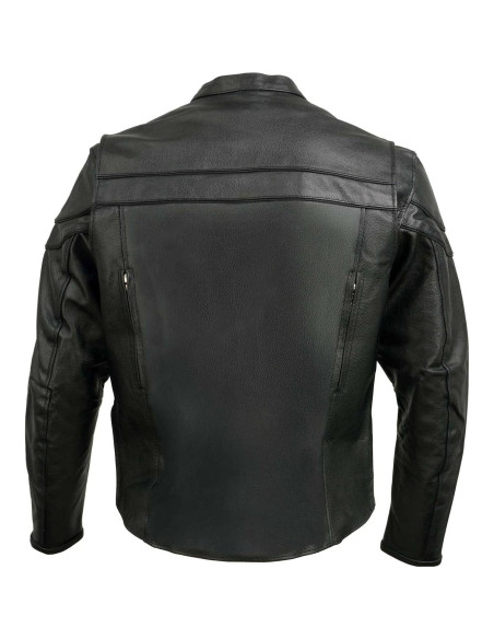Chaqueta de Cuero Deportiva para Hombres Event Leather EL1408