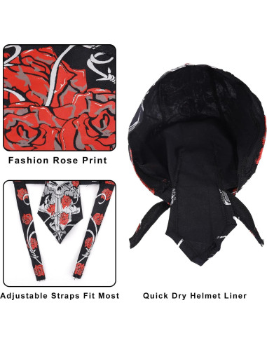 Gorras de Calavera Docila 3 Pcs para Hombres - Transpirables y Cómodas