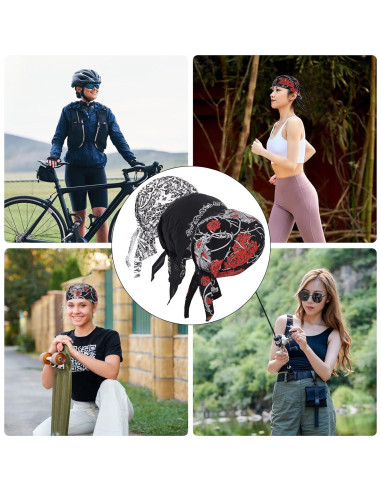 Gorras de Calavera Docila 3 Pcs para Hombres - Transpirables y Cómodas