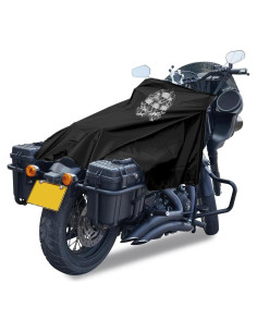 Cubierta de Asiento para Motocicleta RiderVibe L Negra UV