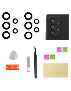 Reemplazo Cristal Cámara Trasera Samsung Galaxy A53 5G - 2 Piezas