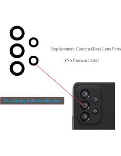 Reemplazo Cristal Cámara Trasera Samsung Galaxy A53 5G - 2 Piezas 2