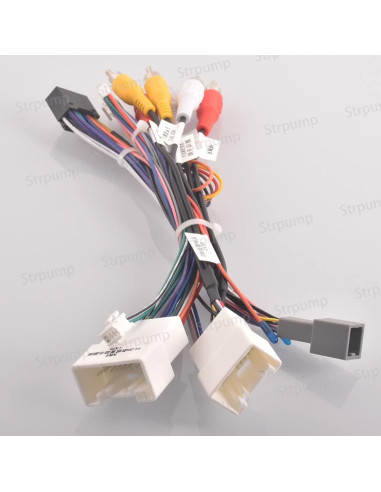 Cable de Arnés de Alimentación Estéreo Strpump 16 Pines Mitsubishi