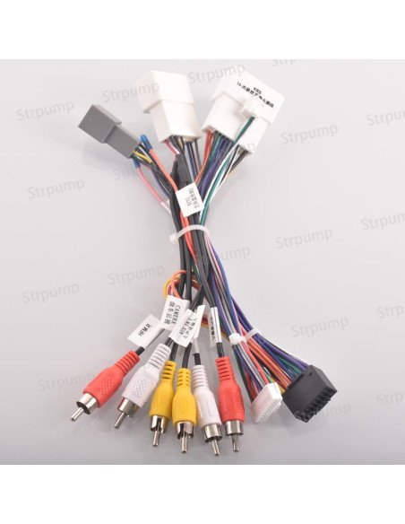 Cable de Arnés de Alimentación Estéreo Strpump 16 Pines Mitsubishi