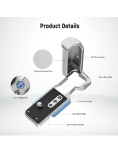 Placa L NEEWER CA030W para Sony ZV-1F ZV-1 II, Metal 2
