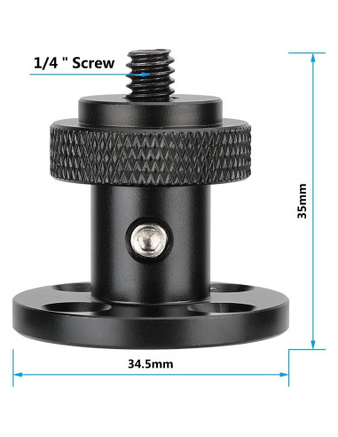 CAMVATE Kit de Jaula para Cámara de Cine Pequeña + Adaptador