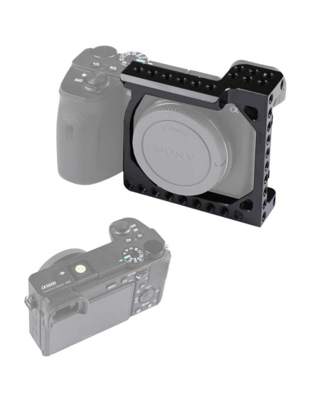 CAMVATE Kit de Jaula para Cámara de Cine Pequeña + Adaptador