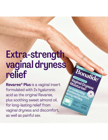 Revaree Plus Bonafide Hidratante Vaginal 10mg Ácido Hialurónico