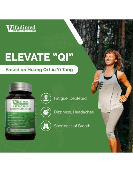 Extracto de Raíz de Astrágalo Vifadimed - 90 Cápsulas Inmunidad