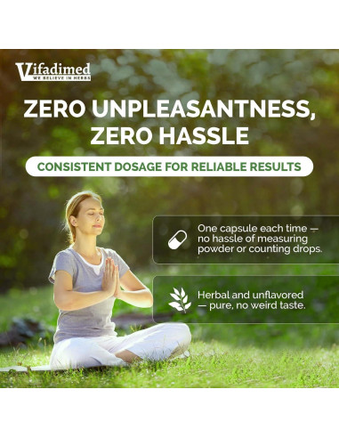 Extracto de Raíz de Astrágalo Vifadimed - 90 Cápsulas Inmunidad