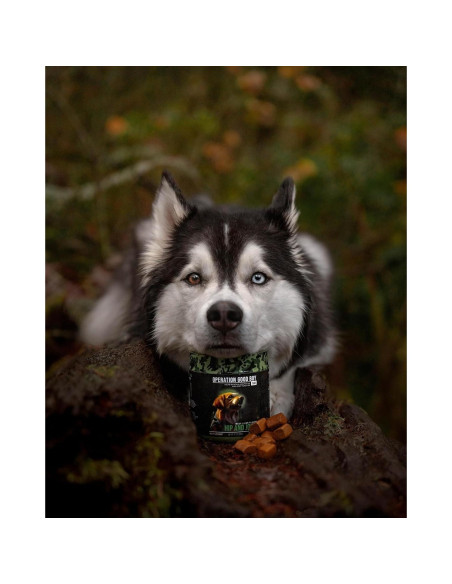 Suplemento para Caderas y Articulaciones Operation Good Boy - 90 Golosinas Naturales