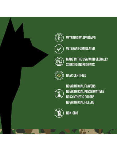 Suplemento para Caderas y Articulaciones Operation Good Boy - 90 Golosinas Naturales