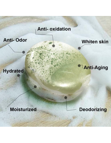 Jabón Natagard Natamame BoxCave 80g - Anti-edad Japonés