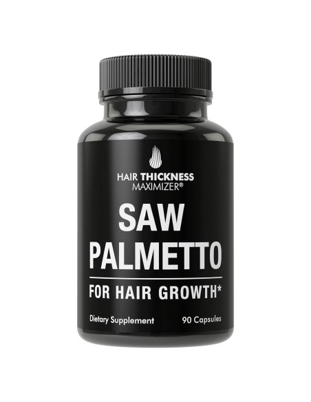 Suplemento de Saw Palmetto Hair Thickness Maximizer 1200mg Suplemento de Saw Palmetto Hair Thickness Maximizer 1200mg