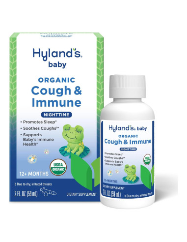 Jarabe orgánico para la tos Hyland's Baby 60 ml nocturno