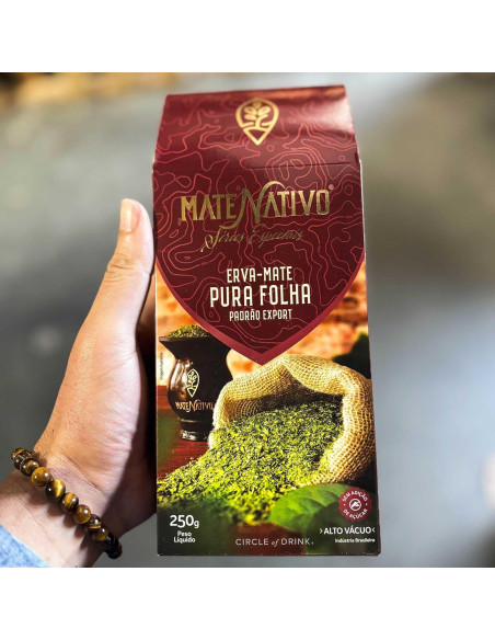 Yerba Mate Brasileña Círculo de Bebida 250g - Hoja Pura