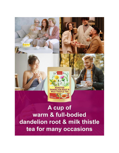 Té de Raíz de Diente de León Tostada TeeLux 100 Cuentos