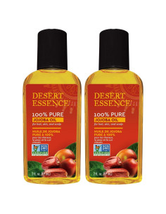 Aceite de Jojoba Puro Desert Essence 2x59.15ml Hidratante