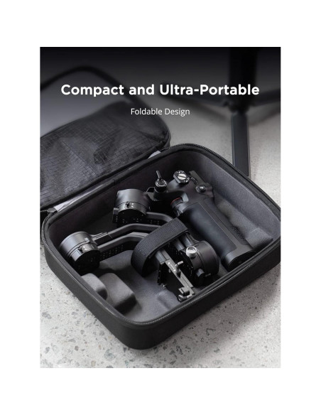 Estabilizador de Cardán DJI RSC 2 Combo para Cámara DSLR y Sin Espejo - 3 Ejes, 3 kg, Plegable, Pantalla OLED, Negro (Renovado) Estabilizador de Cardán DJI RSC 2 Combo para Cámara DSLR y Sin Espejo - 3 Ejes, 3 kg, Plegable, Pantalla OLED, Negro (Renovado)