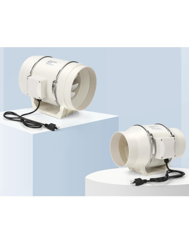 Ventilador de Conducto Nalle 8" con Controlador de Velocidad 168W