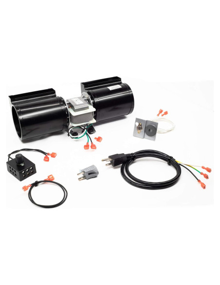 Soplador de Chimenea FireplaceBlowersOnline GFK-160, 180 CFM, Silencioso Soplador de Chimenea FireplaceBlowersOnline GFK-160, 180 CFM, Silencioso