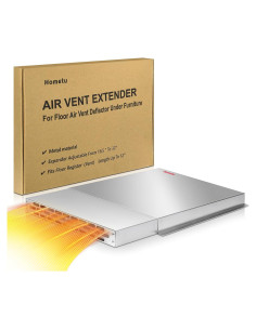 Extensor de Ventilación Hometu 32x12 cm Ajustable Aluminio