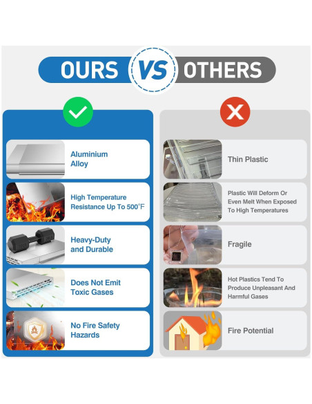 Extensor de Ventilación Hometu 32x12 cm Ajustable Aluminio