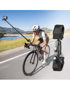 Soporte Doble Abrazadera NEOSOU para Bicicleta y Motocicleta 2