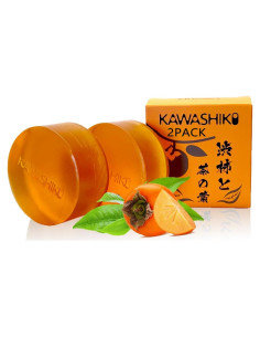 Jabón Hecho a Mano KAWASHIKI Caqui Japonés 100g - Eliminador Olores
