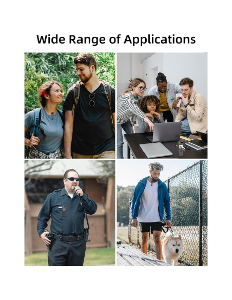 Cámara Corporal VIDCASTIVE 1080P con Lente Rotatorio 180