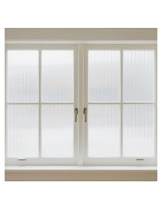 Película de Privacidad Estriada Cecliy 45x200 cm Anti UV