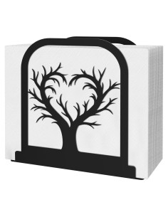 Soporte para Servilletas KTVBeng Di Corazón Metal 12.3 cm