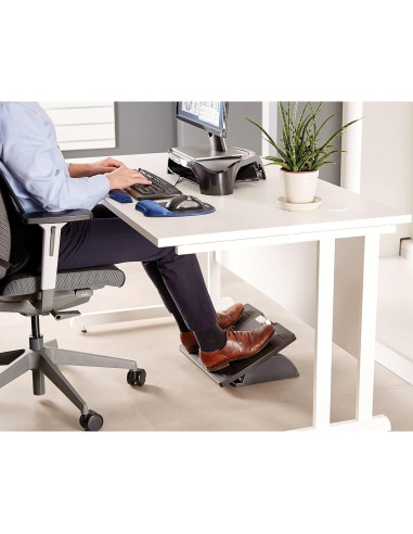 Reposapiés Ajustable Fellowes Office Suites 10.5-14.3 cm Negro