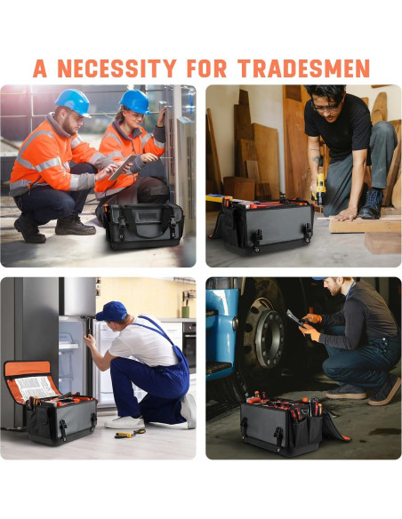 Bolsa de Herramientas FUZVOL Impermeable 2.19 kg 39.88x21.08x23.88 cm