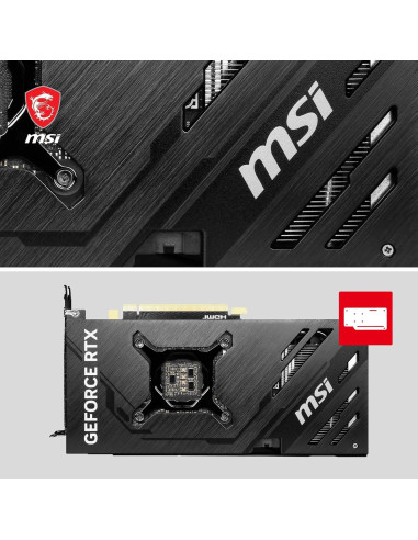 Tarjeta Gráfica MSI GeForce RTX 4070 VENTUS 2X 12G OC 12GB
