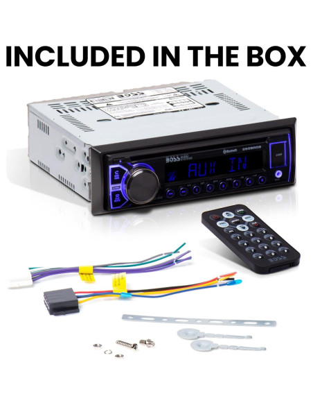 BOSS Audio 595BRGB Estéreo Automóvil Bluetooth CD USB