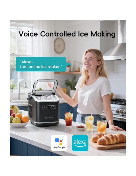 Fabricador de Hielo Ecozy IM-BS261B 11.79 kg/24h Control App