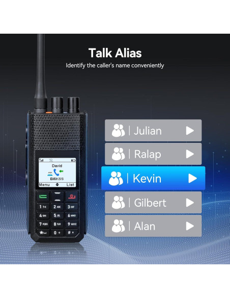 Retevis H1 Radio DMR Doble Banda con GPS y Batería 2900mAh