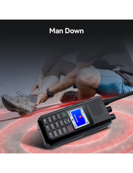 Retevis H1 Radio DMR Doble Banda con GPS y Batería 2900mAh