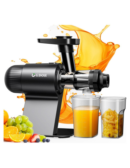 Exprimidor Masticador Lento GDOR SJ024 Eléctrico 0.8L Bajo Ruido