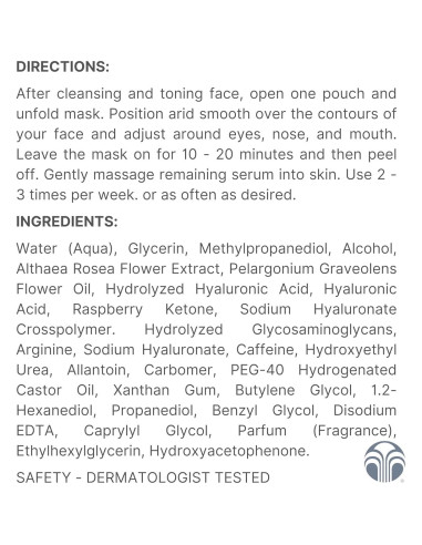 Máscara Facial Hidratante Nu Skin Ultimate Waterfull - 8 Unidades