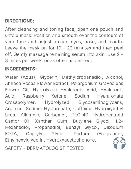 Máscara Facial Hidratante Nu Skin Ultimate Waterfull - 8 Unidades