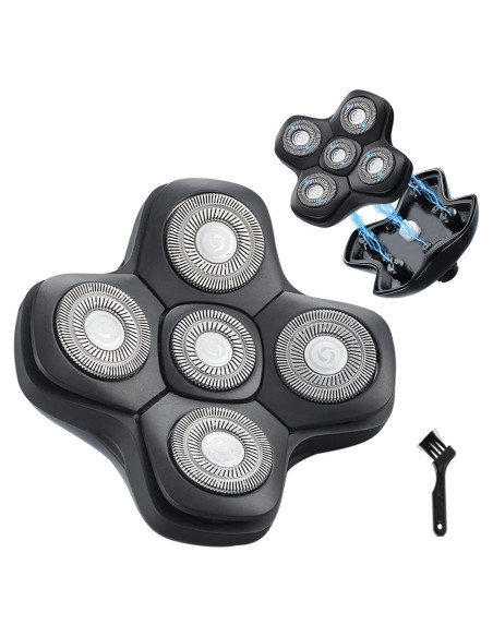 Cabezal de Repuesto 5D HONTEC para Afeitadoras Skull Shaver Cabezal de Repuesto 5D HONTEC para Afeitadoras Skull Shaver
